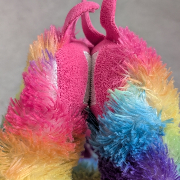 Build A Bear Rainbow Sloth Plush Soft Toy Stuffed Animal Multi-Color Tie-Dye - Picture 9 of 10